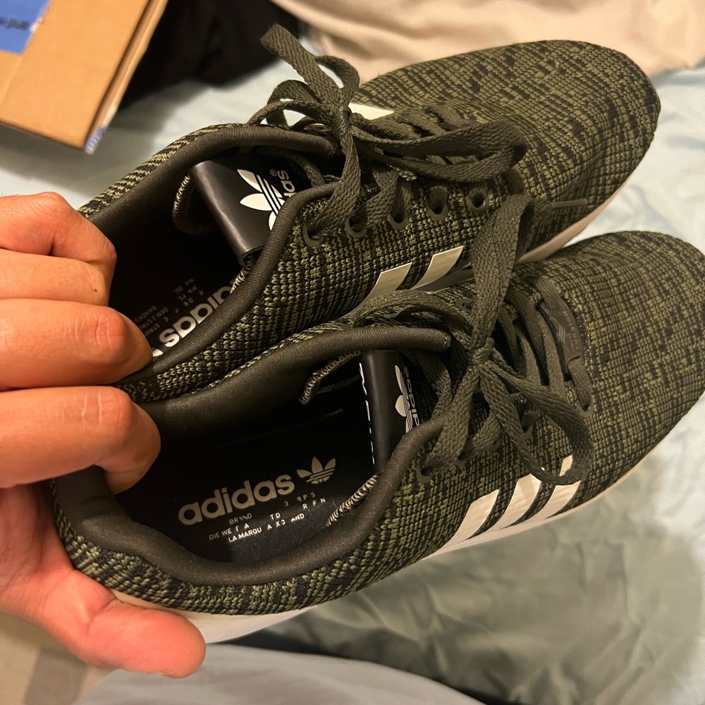 Adidas Olive ZX Flux